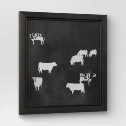 (Set Of 2) 12" X 12" Cow Collection II Framed Wall Canvases - Threshold™ 10 (Set Of 2) 12" X 12" Cow Collection II Framed Wall Canvases - Threshold™ -Threshold GUEST b344498b 2140 4a52 b3be 29b42cd41f2d