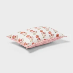 Sunflower Dec Pillow Oblong Ivory/Melon Pink/Gold/Green - Threshold™: Cotton Voile, Indoor Use, Floral Design 6 Sunflower Dec Pillow Oblong Ivory/Melon Pink/Gold/Green - Threshold™: Cotton Voile, Indoor Use, Floral Design -Threshold GUEST b4193e2c e3e9 4a92 926b 4fe925c0bfdc