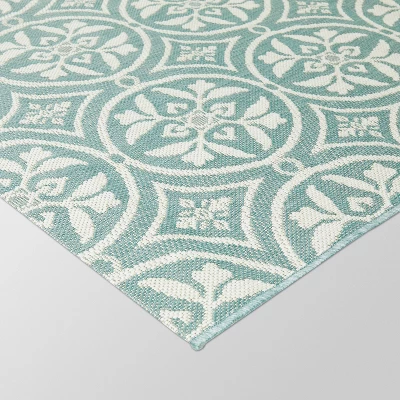 Circle Medallions Outdoor Rug - Threshold™ 3 Circle Medallions Outdoor Rug - Threshold™