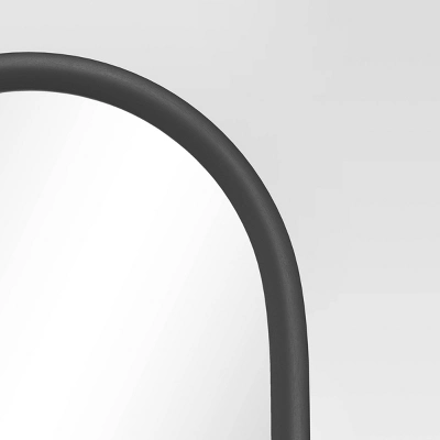 20" X 65" Arch Floor Mirror Black - Threshold™ 5 20" X 65" Arch Floor Mirror Black - Threshold™ - Image 3