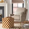 Checkerboard Pouf Mustard/Cream - Threshold™ 1 Checkerboard Pouf Mustard/Cream - Threshold™ -Threshold GUEST c00fc76e 5020 4659 99af b087aafdfb2a