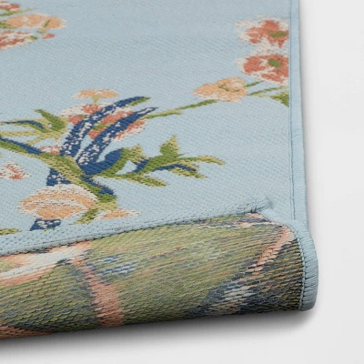 Outdoor Rug Singing Birds - Threshold™ 5 Outdoor Rug Singing Birds - Threshold™ - Image 3