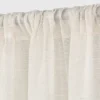 1pc 54"x84" Sheer Linen Window Curtain Panel Natural Linen - Threshold™ -Threshold GUEST c7aff3c6 4b7e 48bf ad45 16d650ae69c4