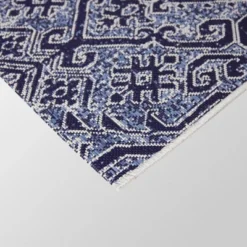 9'2"x12' Paisley Outdoor Rug Blue - Threshold™: Weather-Resistant Traditional Area, Woven Polypropylene 8 9'2"x12' Paisley Outdoor Rug Blue - Threshold™: Weather-Resistant Traditional Area, Woven Polypropylene -Threshold GUEST c937a23e 8076 43aa 8630 dcfa0b45626a