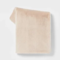 Faux Rabbit Fur Throw Blanket - Threshold™ 16 Faux Rabbit Fur Throw Blanket - Threshold™ -Threshold GUEST ccaec297 873b 4e05 9eaf 9c7868cdd1c4