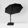 11' Round Offset Outdoor Patio Cantilever Umbrella With Black Pole - Threshold™ 2 11' Round Offset Outdoor Patio Cantilever Umbrella With Black Pole - Threshold™ -Threshold GUEST cec63bfd cc3a 4890 9c81 8e39a802021e