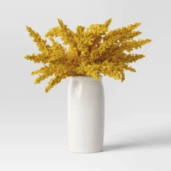 Goldenrod Artificial Plant Arrangement In Ceramic Pot - Threshold™ 10 Goldenrod Artificial Plant Arrangement In Ceramic Pot - Threshold™ -Threshold GUEST cf43aaeb 8dcf 4219 9d22 8a5e9cd0ea6d
