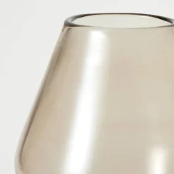 Pedestal Smoky Glass Vase - Threshold™ Designed With Studio McGee -Threshold GUEST d2db585f c78c 409f ab0d db65b8e7301a