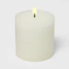 Pillar Candle Soft Cotton White - Threshold™ 2 Pillar Candle Soft Cotton White - Threshold™ -Threshold GUEST d704624a 777a 4525 aad1 618eb9262130