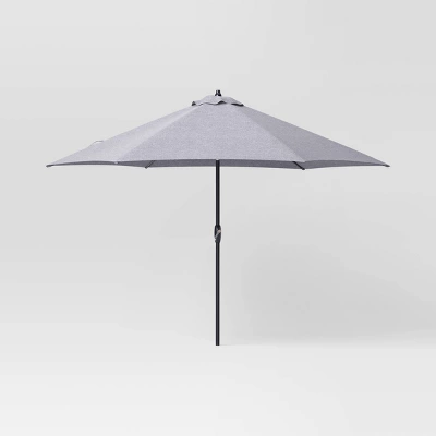10' Round Outdoor Patio Market Umbrella - Threshold™ 8 10' Round Outdoor Patio Market Umbrella - Threshold™ - Image 6