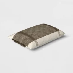 Oversized Textured Woven Cotton Striped Lumbar Throw Pillow - Threshold™ 8 Oversized Textured Woven Cotton Striped Lumbar Throw Pillow - Threshold™ -Threshold GUEST d95ca3f3 a509 4bc5 933e 6a6812bf0b4d