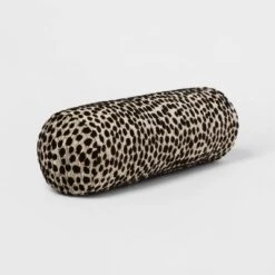 Bolster Jacquard Leopard Decorative Throw Pillow Black/Natural - Threshold™ 6 Bolster Jacquard Leopard Decorative Throw Pillow Black/Natural - Threshold™ -Threshold GUEST dab16562 3855 4d0f b6e7 31d393fbfc10