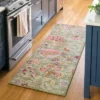 28"x84" Floral Memory Foam Runner Rug Sage Green - Threshold™ 1 28"x84" Floral Memory Foam Runner Rug Sage Green - Threshold™ -Threshold GUEST dbf8ea0f 9650 4f1c 9686 2105c4214987