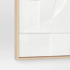 24" X 30" Dimensional II 3D Framed Wall Sculpture With Sand Texture - Threshold™ 7 24" X 30" Dimensional II 3D Framed Wall Sculpture With Sand Texture - Threshold™ -Threshold GUEST dbfb9a5b bef5 4d8b 8ef2 24736ff78d40