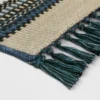 7' X 10' Stripe Outdoor Rug Blue/Beige - Threshold™ 2 7' X 10' Stripe Outdoor Rug Blue/Beige - Threshold™ -Threshold GUEST ded67e4c d8df 4ed6 afe3 a89df397abd8