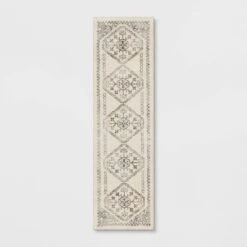 Distressed Persian Accent Rug Cream - Threshold™ -Threshold GUEST e01f9f04 b247 4203 b936 98f0657944b3