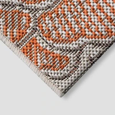 7' X 10' Vintage Floral Outdoor Rug Multi - Threshold™ 3 7' X 10' Vintage Floral Outdoor Rug Multi - Threshold™