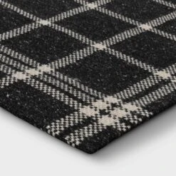 2'x3' Indoor/Outdoor Woven Tapestry Rug Black - Threshold™ 6 2'x3' Indoor/Outdoor Woven Tapestry Rug Black - Threshold™ -Threshold GUEST e6713580 d75c 4d49 95a9 3bd001f62406
