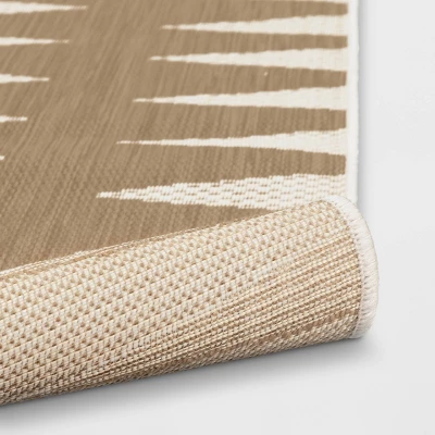 Triangles Outdoor Area Rug - Threshold™ 5 Triangles Outdoor Area Rug - Threshold™ - Image 3