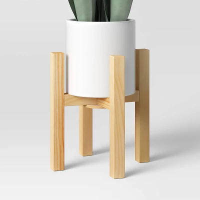 Small Snake Plant In Plant Stand - Threshold™ 5 Small Snake Plant In Plant Stand - Threshold™ - Image 3