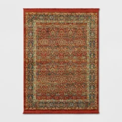 Damask Woven Persian With Fringe Rug - Threshold 15 Damask Woven Persian With Fringe Rug - Threshold -Threshold GUEST ed5ebb76 0532 4657 91bc 44400ce1e399