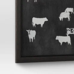 (Set Of 2) 12" X 12" Cow Collection II Framed Wall Canvases - Threshold™ 11 (Set Of 2) 12" X 12" Cow Collection II Framed Wall Canvases - Threshold™ -Threshold GUEST ed6cea91 4424 4805 8aee 4c4271b75676