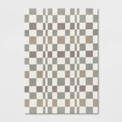 Checkered Woven Flatweave Area Rug White - Threshold™ 9 Checkered Woven Flatweave Area Rug White - Threshold™ -Threshold GUEST ee29eaa0 2763 4d18 b430 efdcfa007405