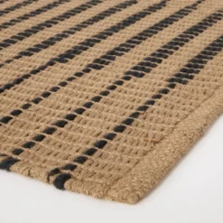 Reseda Hand Woven Striped Jute Cotton Area Rug Black - Threshold™ Designed With Studio McGee 8 Reseda Hand Woven Striped Jute Cotton Area Rug Black - Threshold™ Designed With Studio McGee -Threshold GUEST f35e1269 7c03 4f37 9474 3c10868e056f
