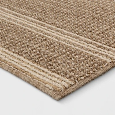 2'x3' Washable Tufted Accent Rug Brown - Threshold™ 4 2'x3' Washable Tufted Accent Rug Brown - Threshold™ - Image 2