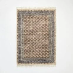 Persian Printed Paisley Style Rug Navy - Threshold™ Designed With Studio McGee™ -Threshold GUEST f50d2252 b055 4817 8bb4 936b6ad8654e