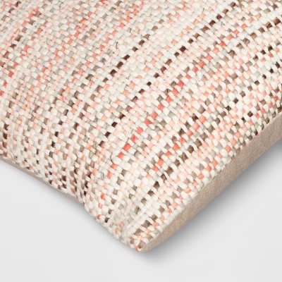 Oversized Lumbar Woven Throw Pillow - Threshold™ 6 Oversized Lumbar Woven Throw Pillow - Threshold™ - Image 4