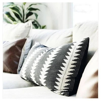 Oversize Lumbar Woven Global Pillow - Threshold™ 4 Oversize Lumbar Woven Global Pillow - Threshold™ - Image 3
