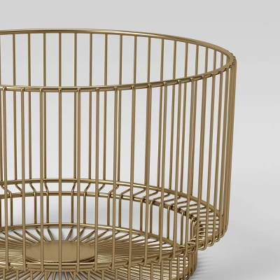 18" X 11" Metal Wire Basket - Threshold™ 4 18" X 11" Metal Wire Basket - Threshold™ - Image 2